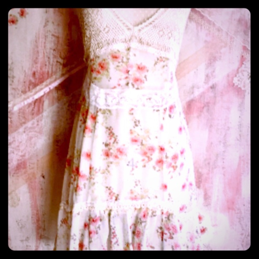 “Rekindled” Handmade Sheer Summer Dress